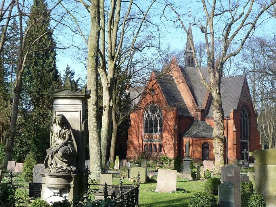 Friedhofskapelle Riensberg auf Friedhof Riensberg